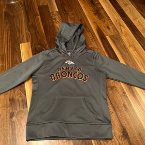 Denver Broncos Hoodie. Never worn. Green. Medium